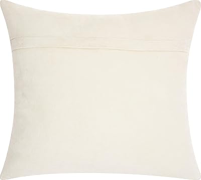 Nourison Mina Victory E1002 Luminescence Small Stars Throw Pillow, 18" x 18", Silver/Gold