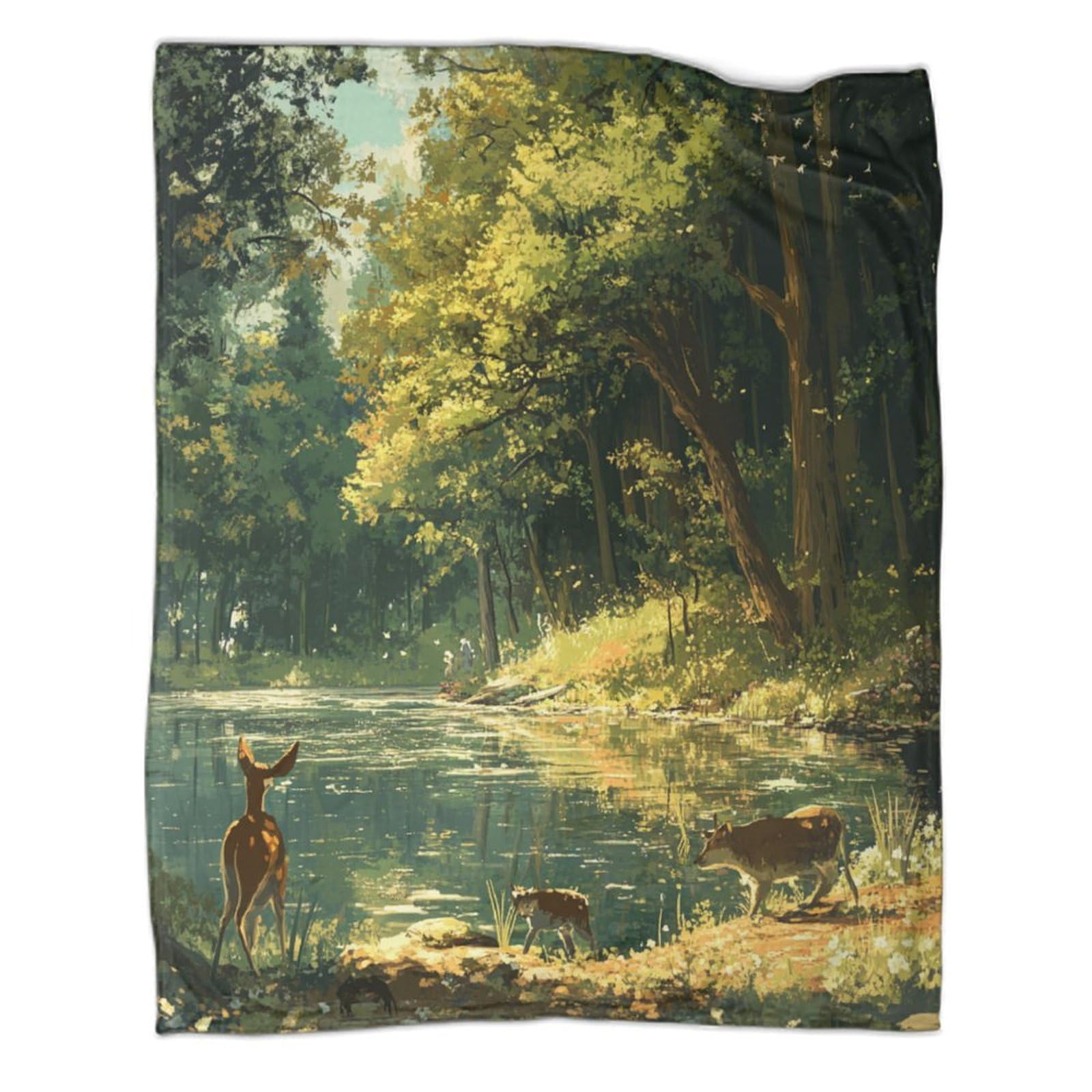 Couverture polaire grand format contre le froid flanelle douce