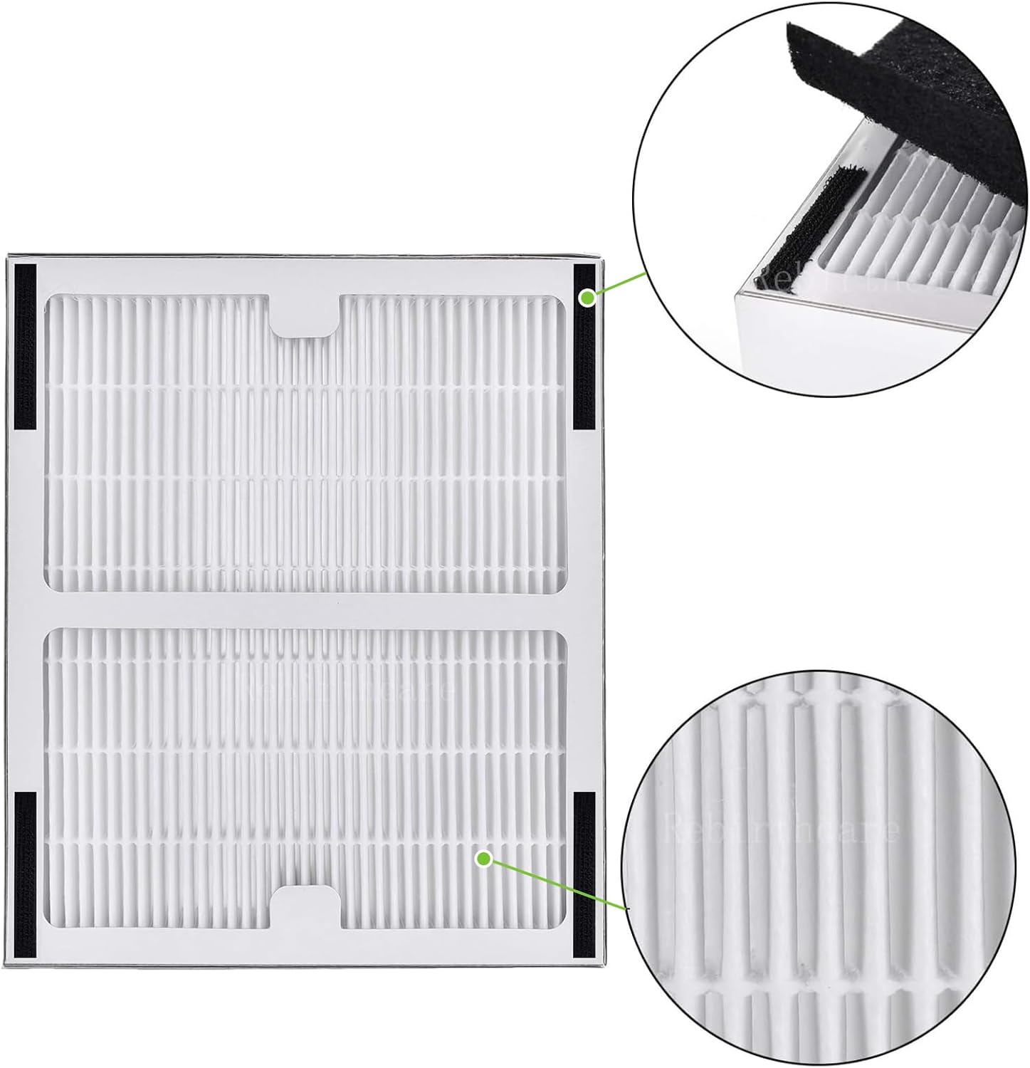 2 Pack Air Purifier Filter B for Idylis AC-2125, AC-2126, IAP-10-125, IAF-H-100B, IAPC-40-140, IAP-10-150, IAP-10-050 Air Purifiers - Image 7
