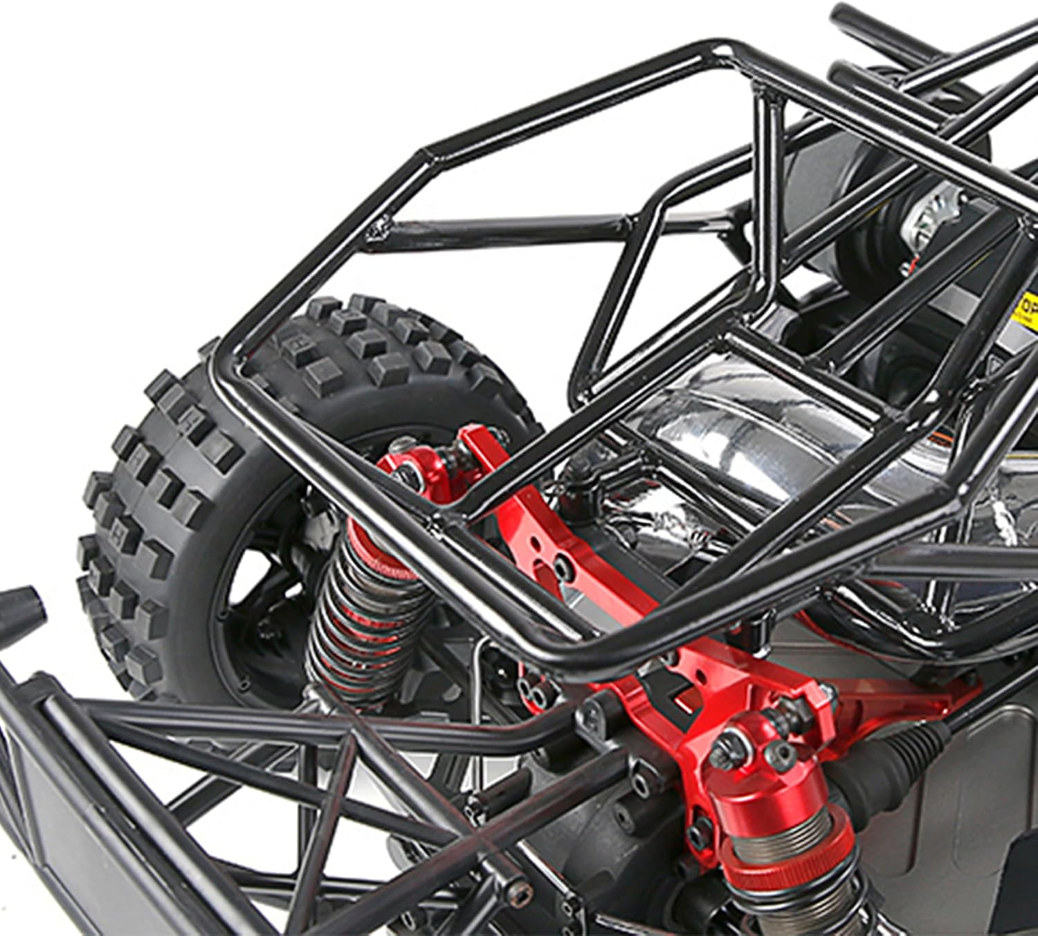 FLMLF Rc Car Body Shell Heavy-Duty Metal Roll Cage Kit Black for 1/5 Losi 5ive-t Rofun Rovan Racing Truck Parts