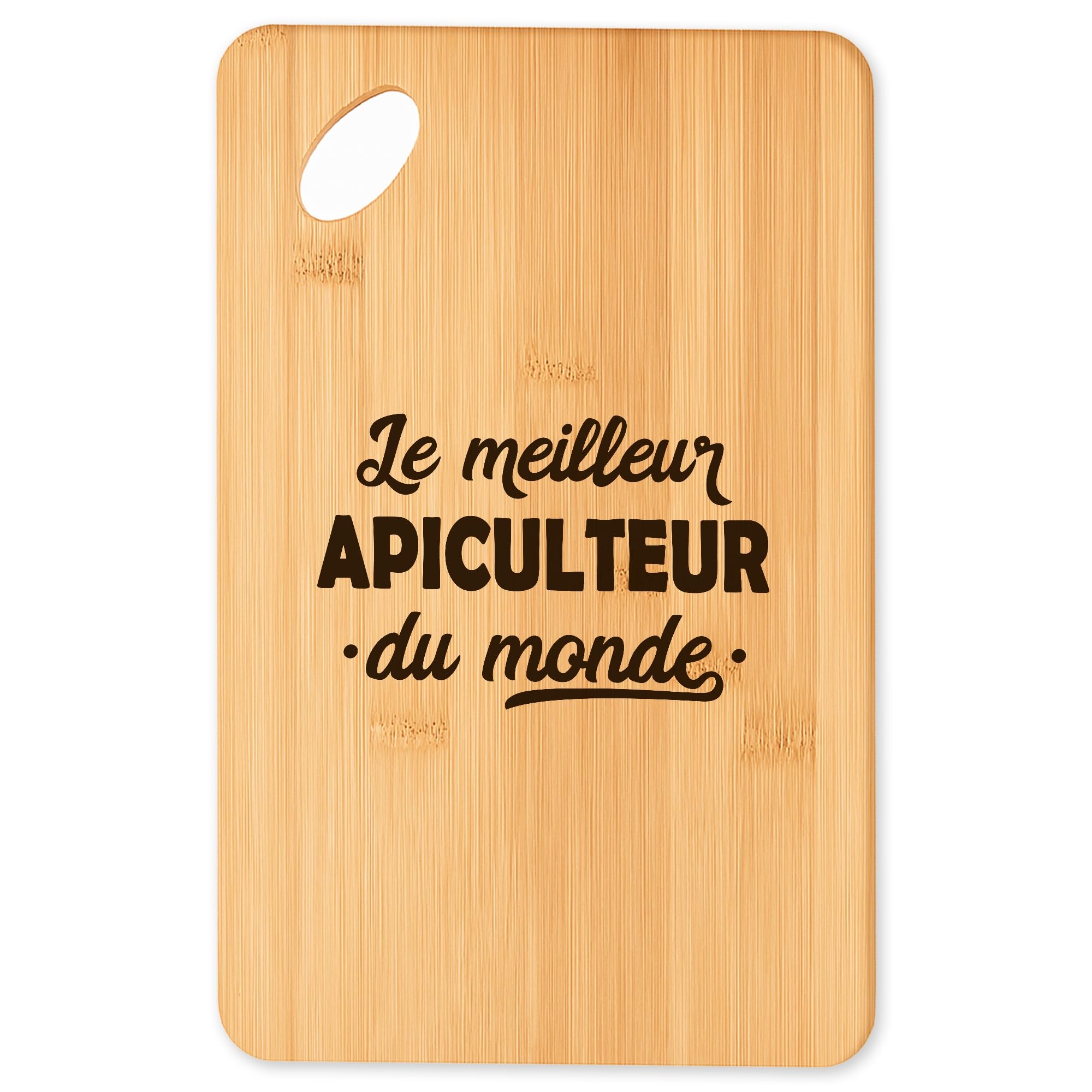 Planche à découper originale en bambou, le cadeau idéal pour le barbecue