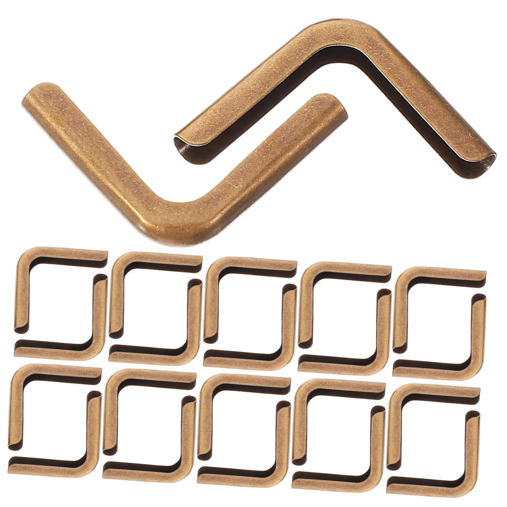 IWOWHERO Metal Book Corners 22mm Edge Protectors for Scrapbooking Photo Albums Durable Easy to Use