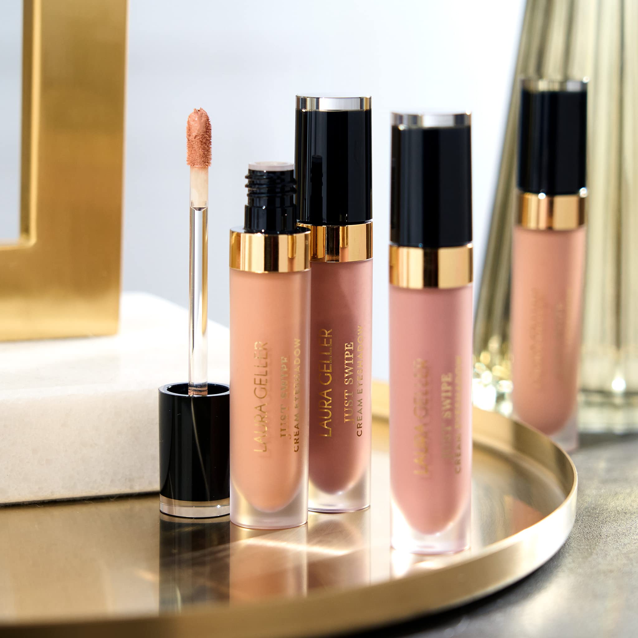 Amazon.com : LAURA GELLER NEW YORK Just Swipe Liquid Eyeshadow