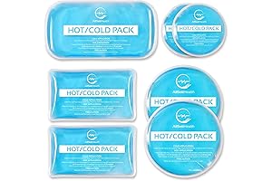 Cold Packs Reusable: Soothe Your Aches with Our 7-Pack Gel Ice Packs
