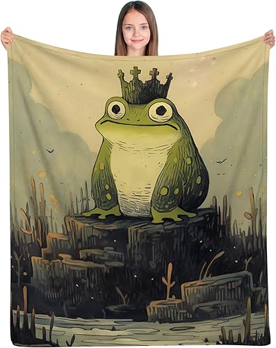 Miniatura 8 de ALIFAFA Manta de zorro, bonita manta estética de zorro rojo, regalos de zorro para niños y niñas, manta de forro polar suave para niños, decoración