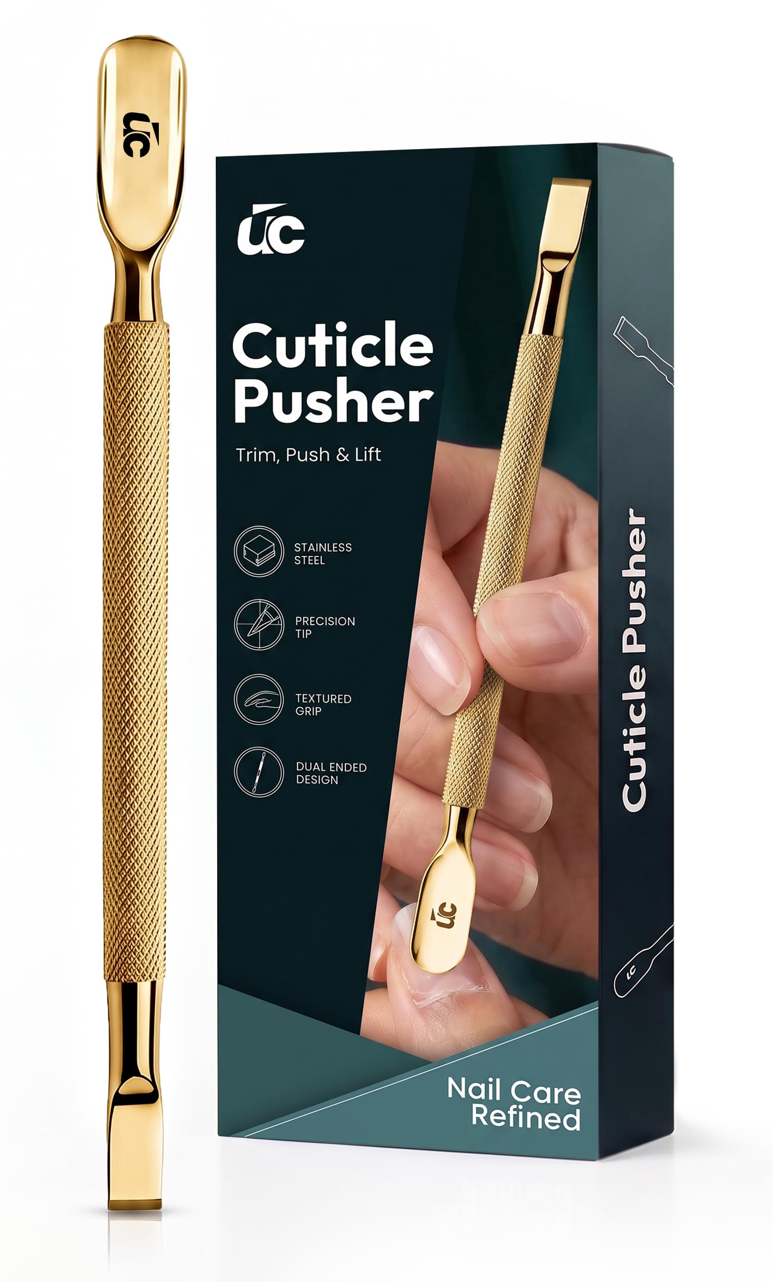 Cuticle Pusher Tool - Nail Care & Cleaning -10