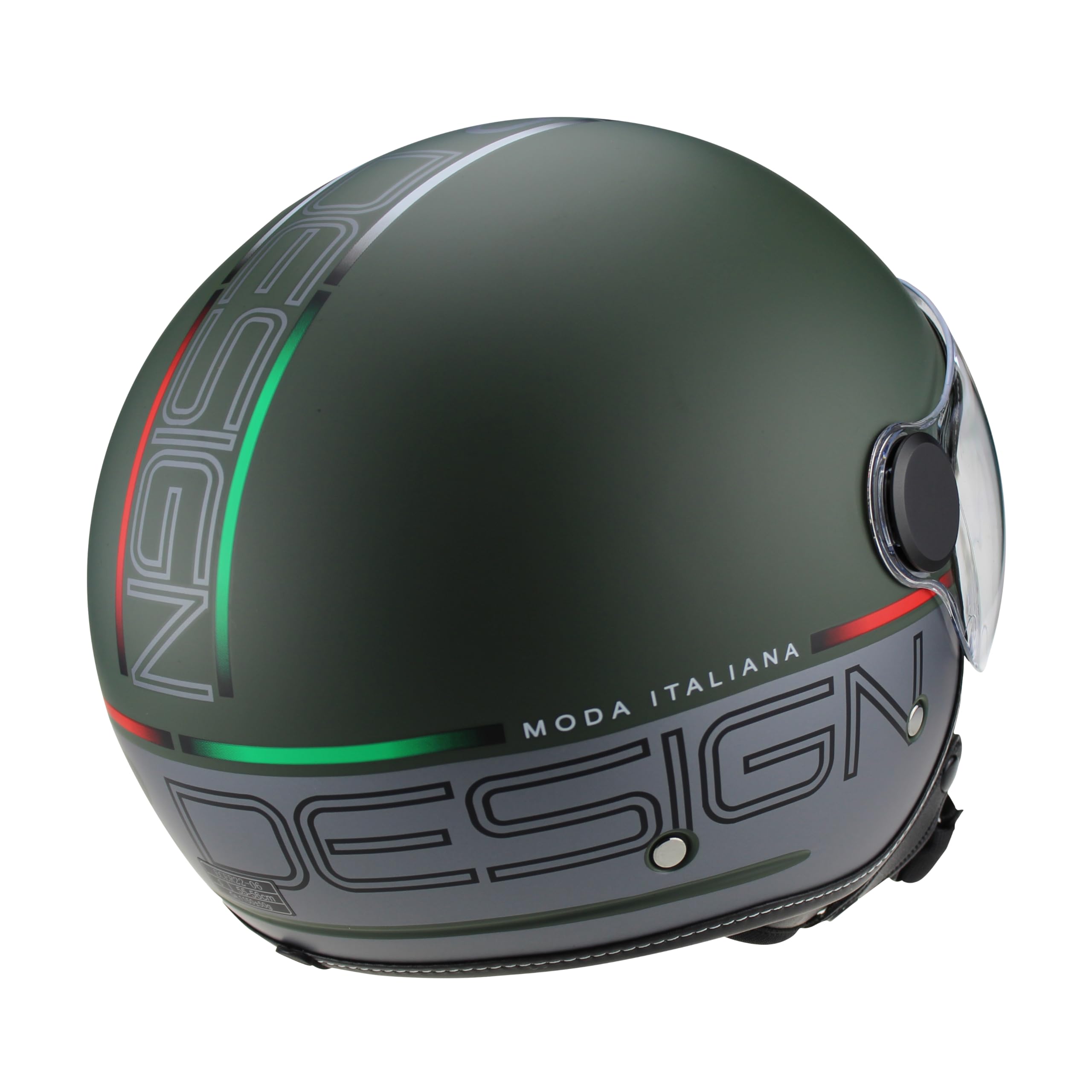 Casco Abierto para Moto ViPER RSV19 - Casco Jet para Scooter y Moto para Hombres y Mujeres con Visera Solar.