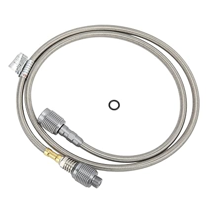Stainless Steel Gas Tank Extension Tube, Durable and high Temperature Stainless Steel Tube for Outdoor Camping