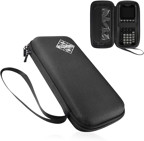 Miniatura 10 de Xberstar, estuche duro de EVA para guardar y transportar calculadora gráfica de Texas Instruments y otros elementos TI-84 / 83 / Plus CE, estuche