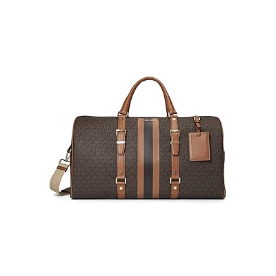 MICHAEL Michael Kors Bedford Travel Extra Large Duffle Bag Bags Brown/Acorn, Leather