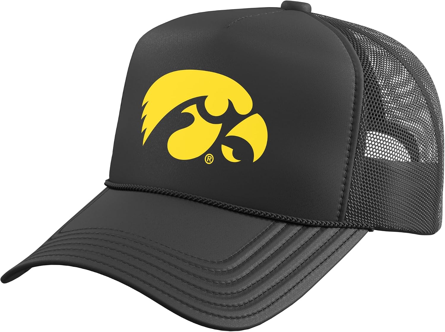 Iowa Hawkeyes | NCAA University of Official | OCIMPIO005-1 Trucker Hat with Adjustable Mesh Back