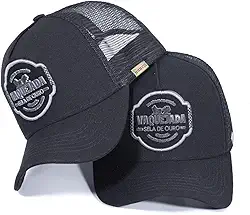 boné masculino vaquejada todo preto country modelo trucker telinha