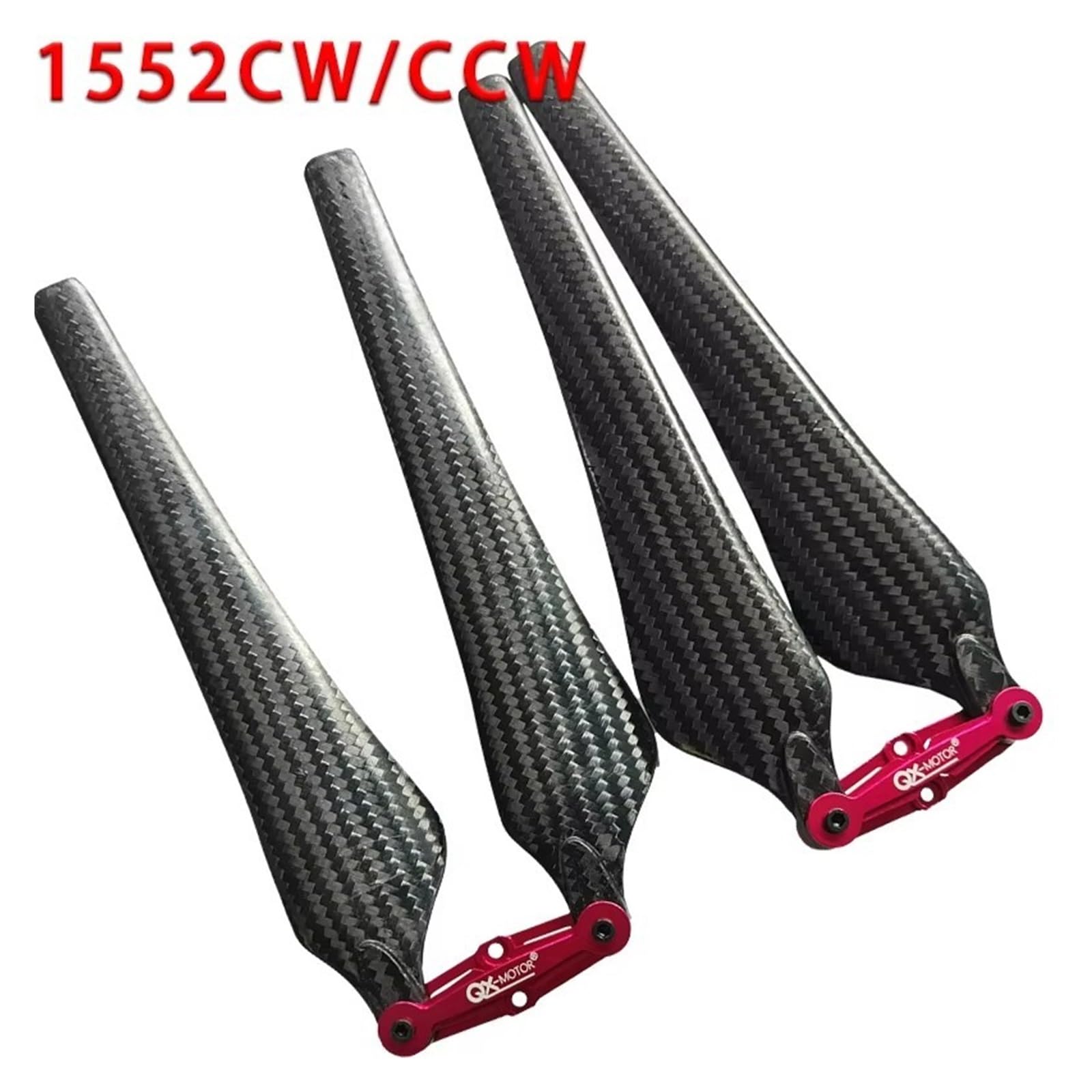 1552 1760 Hélice Plegable De Fibra De Carbono CW CCW Hélices De 15/17 Pulgadas | Compatible con Dron hexacóptero S800 S900 S1000.(1760 CCW no adapter)