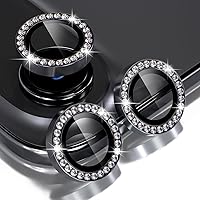 Vista 15 de Choiche Compatible para iPhone 15/iPhone 15 Plus Protector de Lente de Cámara Brillante, Vidrio Templado 9H Cubierta de Cámara Protector de Pantalla