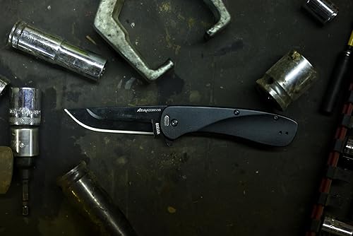 Miniatura 7 de OUTDOOR EDGE RAZOR VX1 - Cuchillo de bolsillo plegable EDC asistido con hoja reemplazable  Hoja de acero inoxidable de 3 pulgadas, mango de aluminio