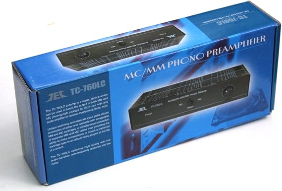 TEC TC-760LC Black MM/MC w/Level Control; Includes Optional Premium HIGH Power AC Adaptor