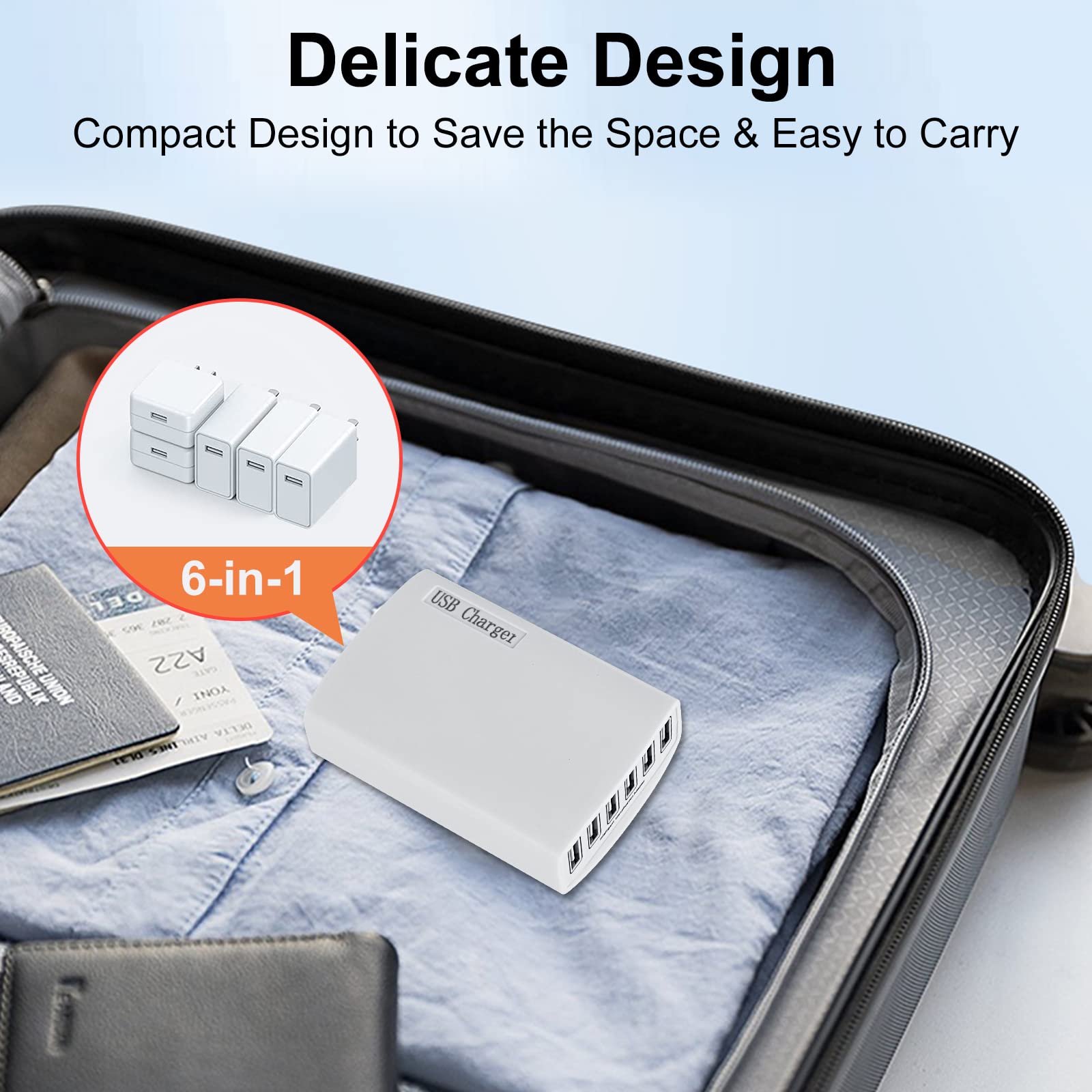 2USB-C PD トラベルチャージャー 高速 2USB-C PD トラベルチャージャー 高速