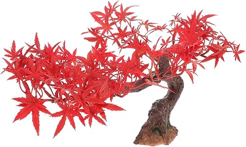 ORFOFE Micro plantas de paisaje, decoración de mesa japonesa, flores de cementerio, jarrones de cerámica para decoración del hogar, árbol de arce