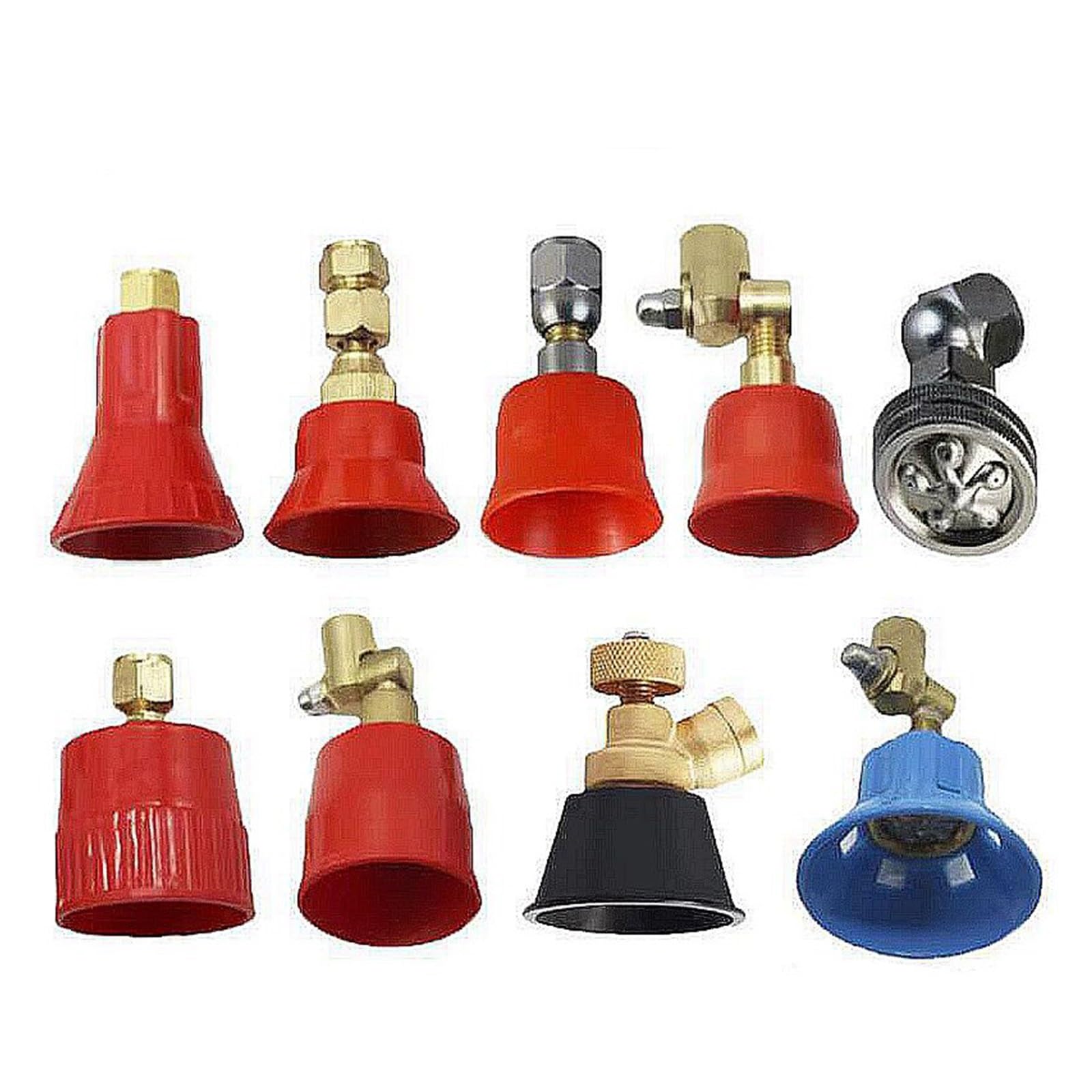 2PCS Atomization Adjustable Nozzle Garden Plastic Alloy Cyclone Sprayer