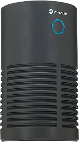 GermGuardian Purificador de aire con filtro HEPA para el hogar, oficina, dormitorios, filtros para alergias, polen, humo, polvo, caspa de mascotas,