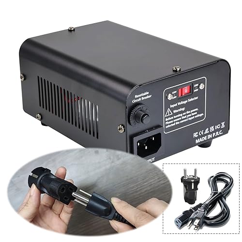 Miniatura 3 de Yinleader Convertidor de voltaje de 500 W, transformador de 110120 V a 220240 V, convertidor de paso de voltaje de 110 V a 220 V, 220 V a 110 V con