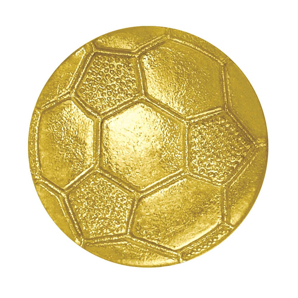 Sports Chenille Lapel Pins: 44 Varieties - Bright Gold - Unisex - Clutch Back
