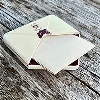 Vista 4 de Harry Potter - Carta de aceptación de Hogwarts - Imán funcional de resina de sobre de 3.5" x 3.5" con carta de 5" x 8" de la profesora McGonagall