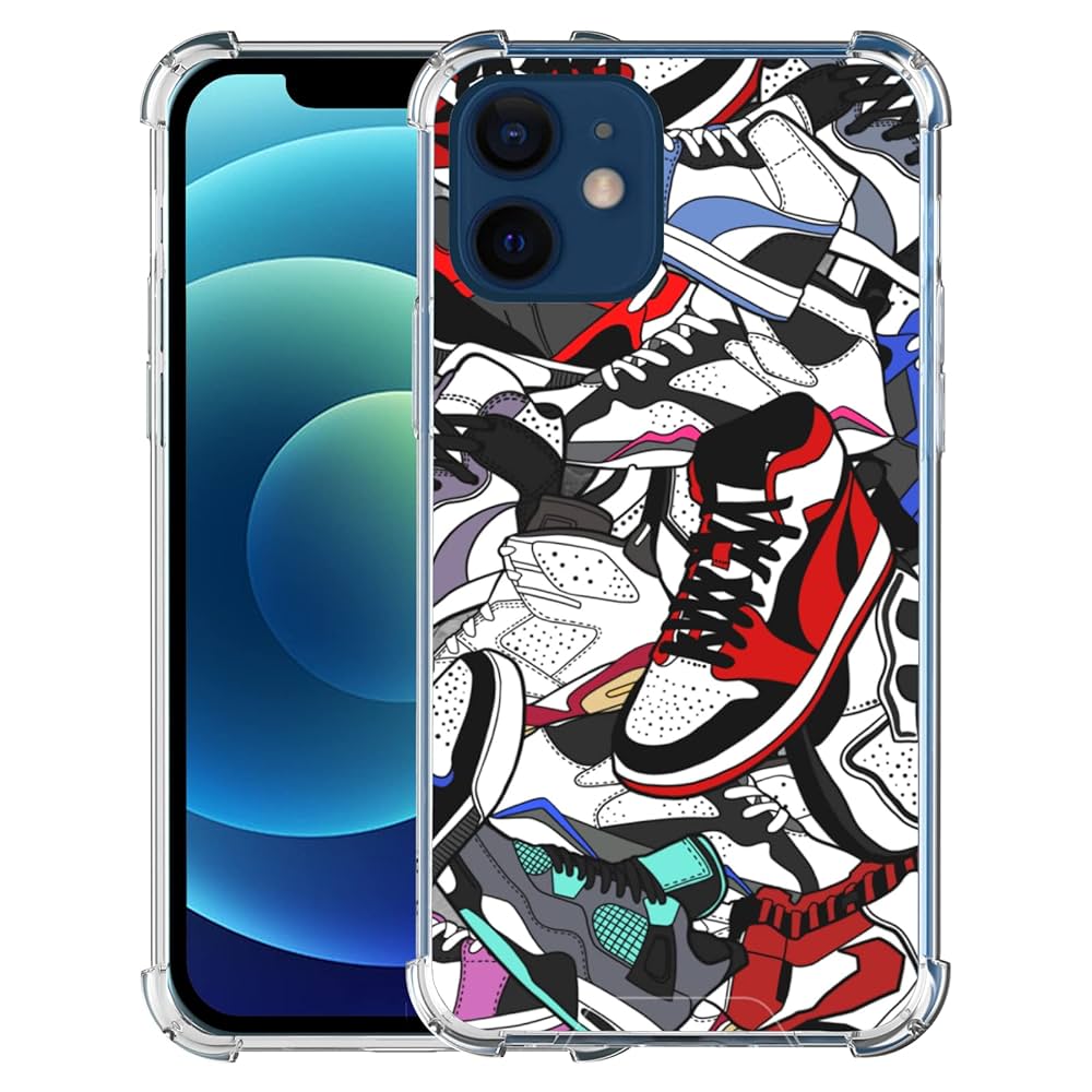 Amazon.com: Axulimin Cool Shoe Clear Phone Case for iPhone