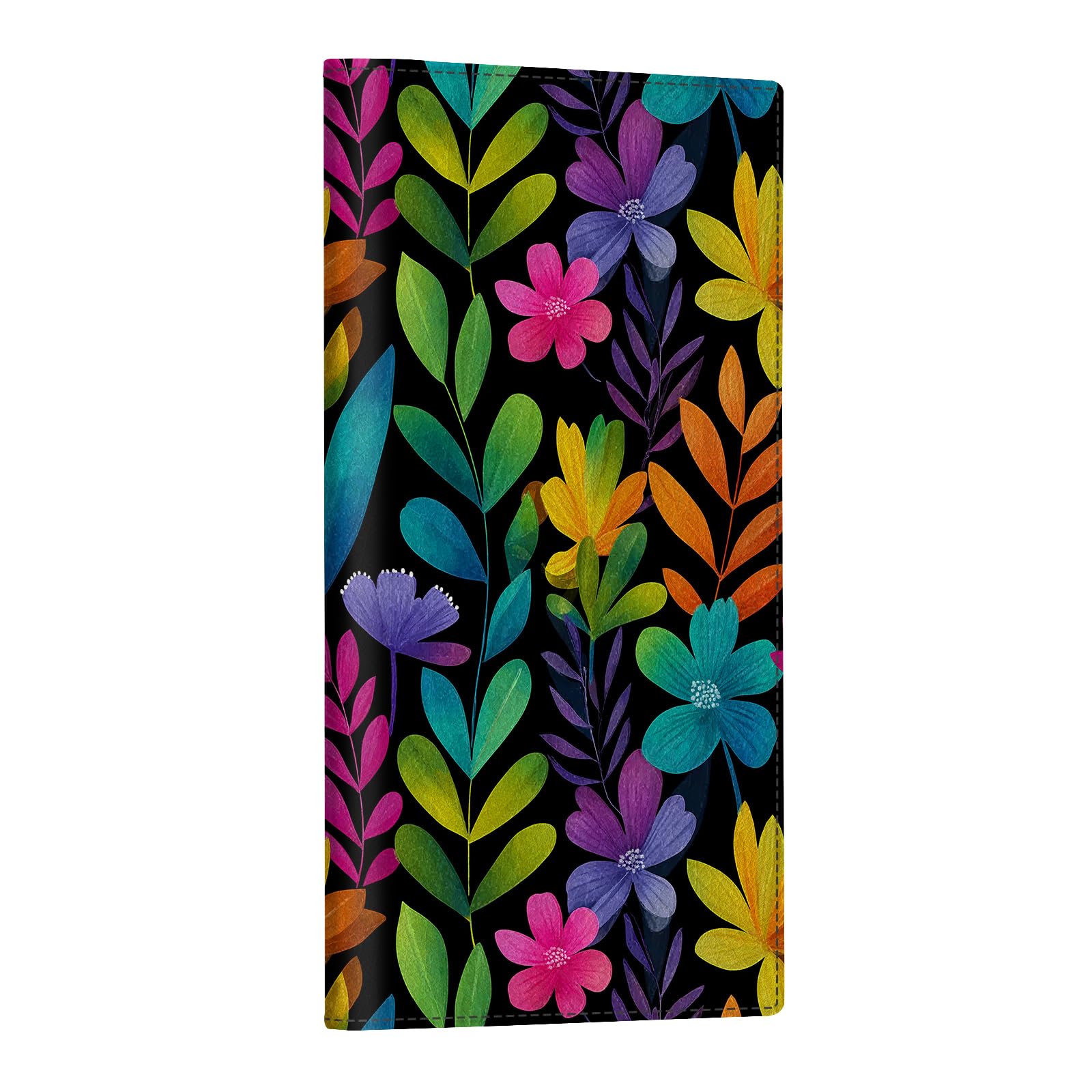 CoBak Checkbook Cover for Women &amp; Men - PU Leather Case with RFID Blocking