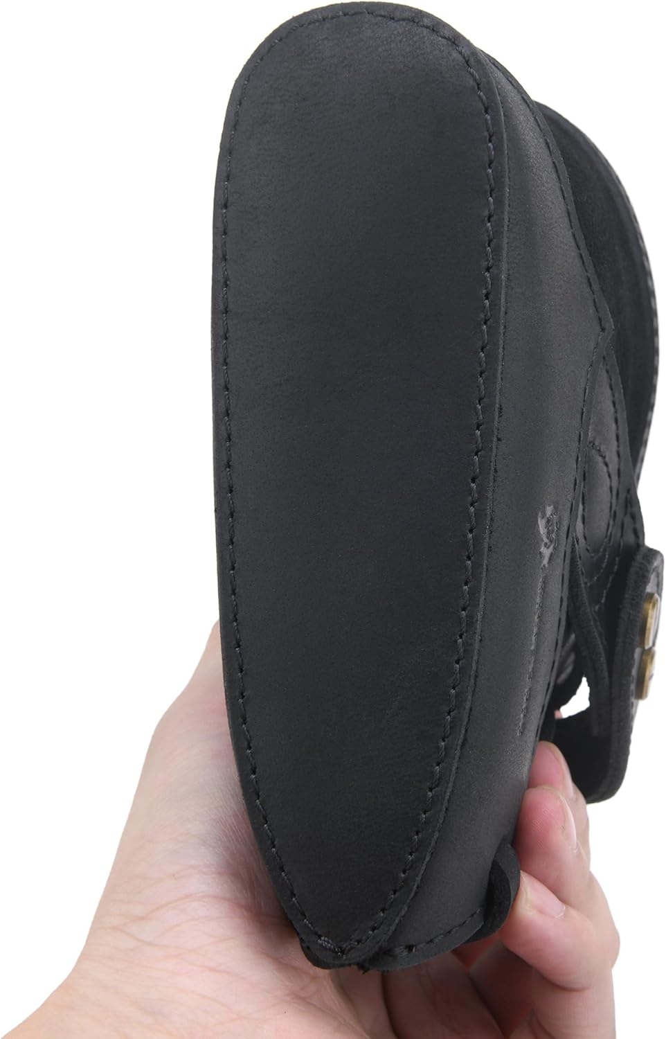 Leather Shooting Gun Recoil Pad, No Drlling Rifle Shotgun Buttstock Extention Slip On Butt Stock Pad