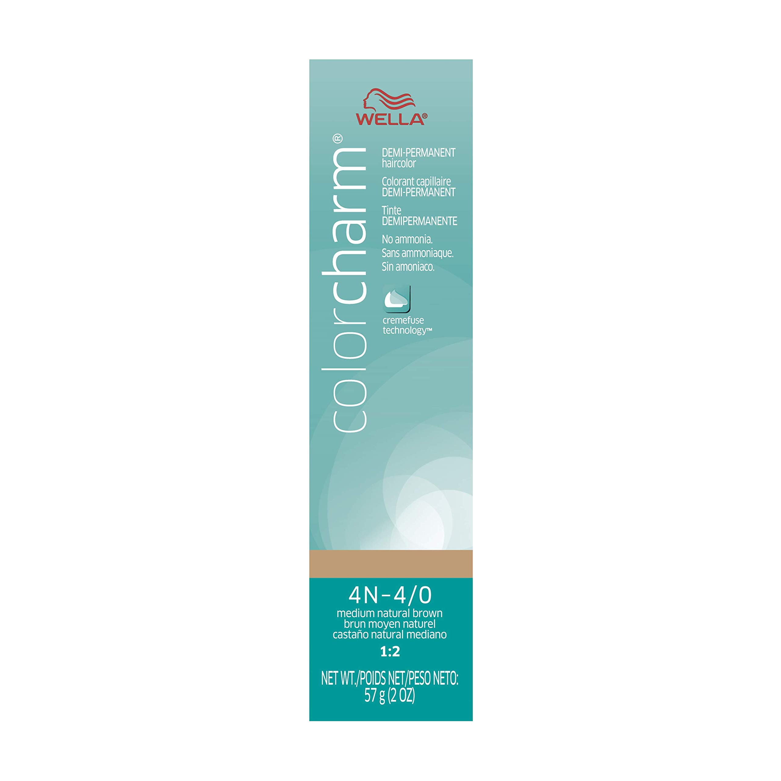 WELLA Color Charm Demi Permanent Hair Color, Hair Dye for Gray Hair