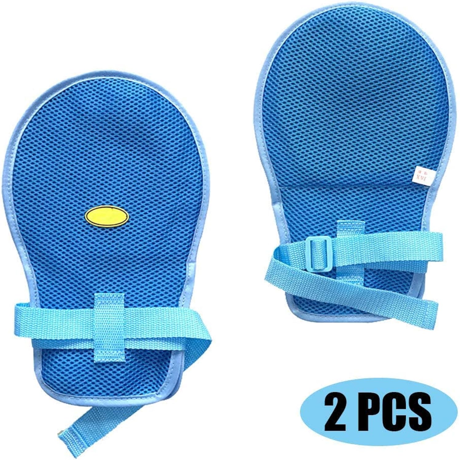 Fanwer Dementia Restraint Gloves – 2PCS, Control Mitts Safety Hand Glove, Restraint Mitts, Gloves to Prevent Scratching for adults, Dementia Products for elderly, Helpful to Both Wearer and Caregivers
