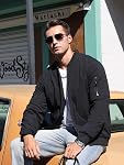 TACVASEN Men's Bomber Jackets Casual Quilted Jacket Warm Windproof Padded Jackets Water Resistant Warm Winter Coats