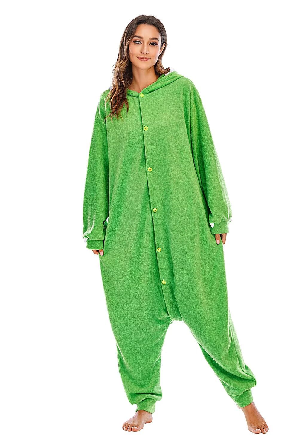 BGOKTA Disfraces de Cosplay para Adultos Pijamas de Animales One Piece Jirafa,LTY48 — view 23