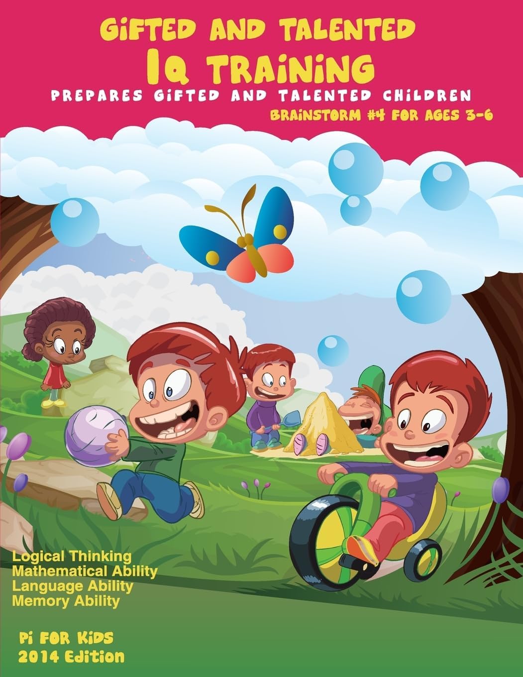Gifted and Talented: IQ Training: Brainstorm: IQ Training test workbook for ages 3-6