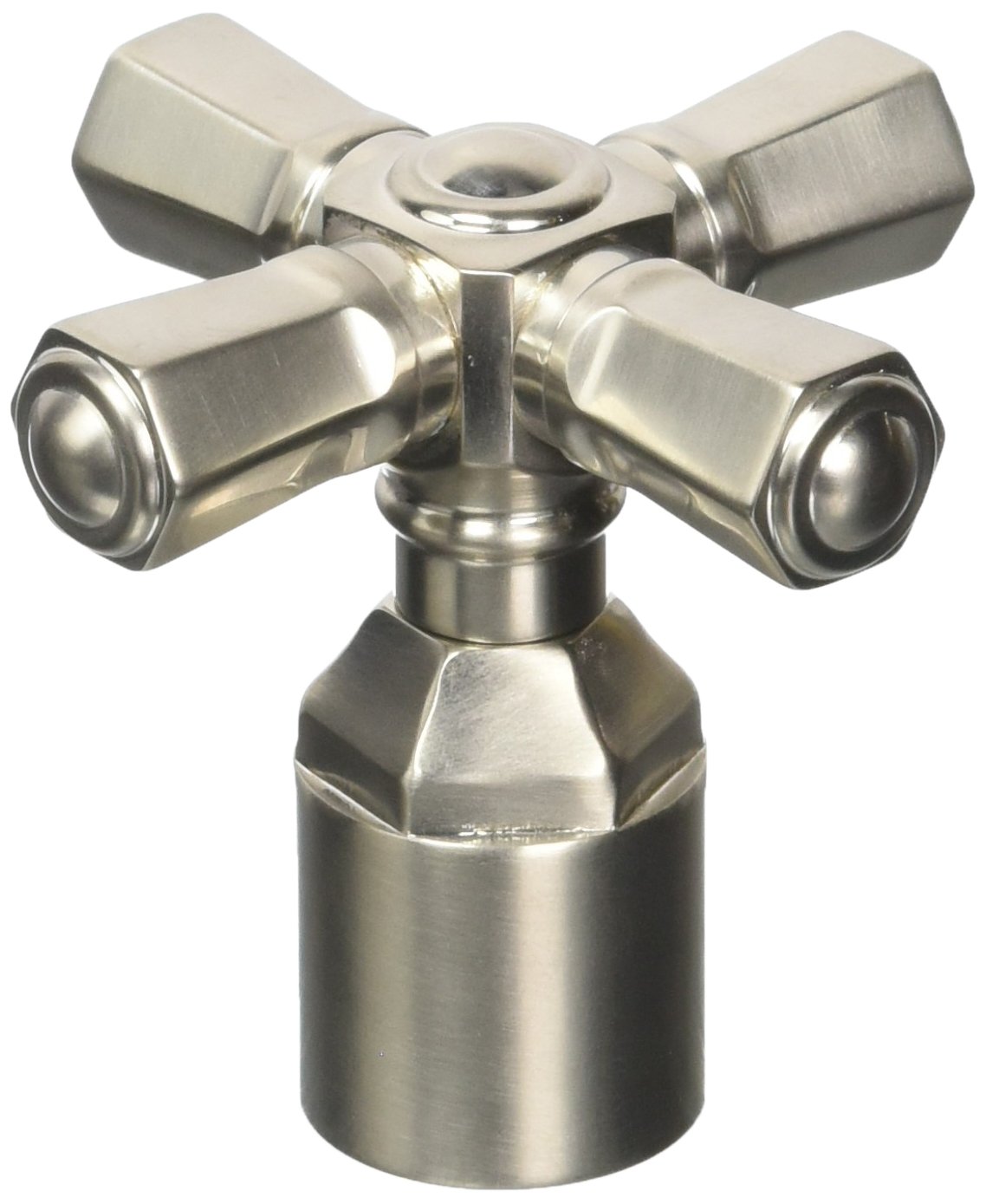 Poignée en croix de rechange Rohl C7645STN sans marquage eau chaude ou froide