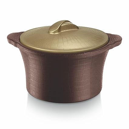 Paras Homeware Plastic Hot N Hot Casserole| Bpa Free | Food Grade | Easy To Carry | Easy To Store For Rice, Gravy, Curry | Black |1800Ml