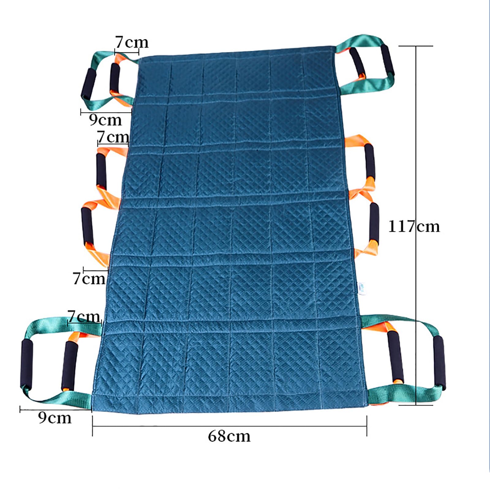 Cuscino Di Posizionamento Per Letto Di Trasferimento, Cuscino Di Posizionamento Per Letto Di Trasferimento 46'' X 27'', Capacità Di Carico Di 115 Kg E Tessuto Morbido E Resistente, Per Pazienti