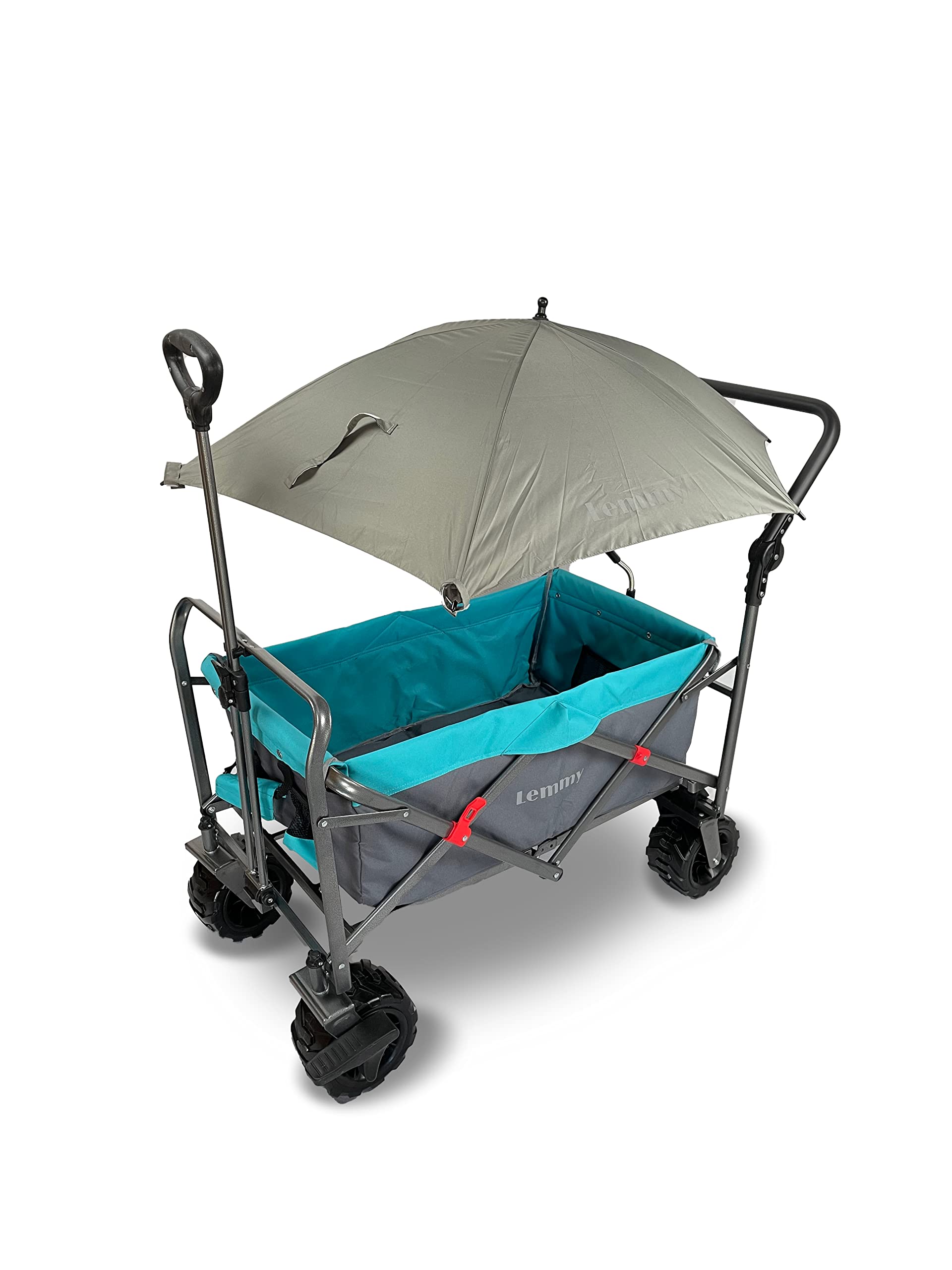 Lemmy Bollerwagen Schirm (Grau)