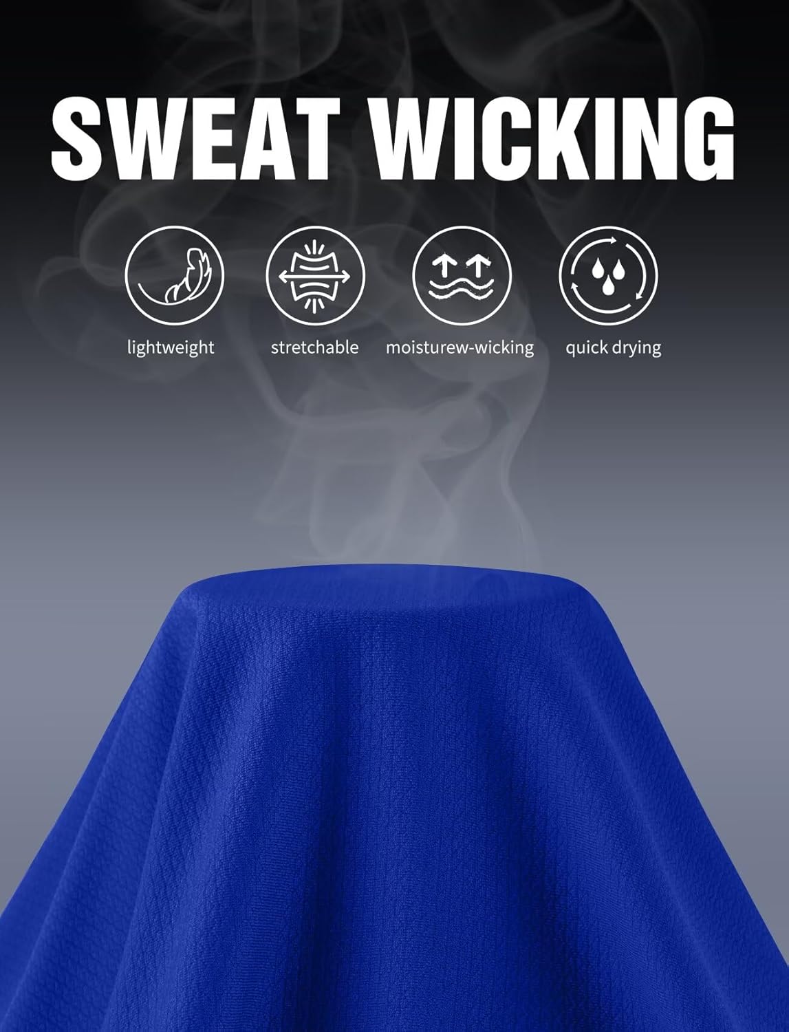 Zengjo Workout Shirts for Men Quick Dry, Moisture Wicking Athletic T-Shirts for Gym Running Sports Exercise - Image 5