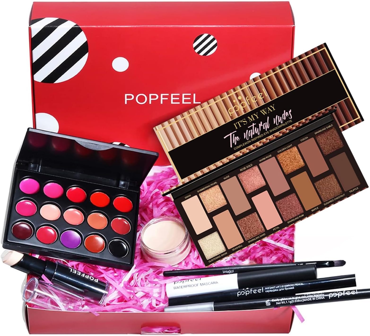 Makeup Kit for Women Full Kit, All in One Makeup Gift Set for Girls Teenagers Beginners, Cosmetic Make up Set with Lipgloss Eyeshadow Palette Brush Concealer Mascara Eyeliner Pencil #2
