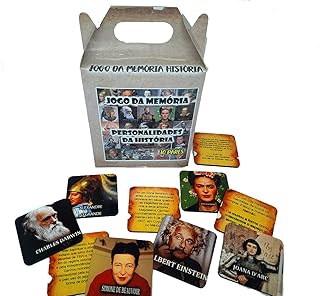 Jogo da Memória Personalidades da História 15 pares