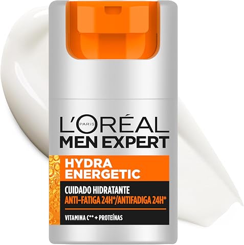 L'Oréal Paris Men Expert - 24H Hydra Energetic cuidado hidratante anti-fatiga, 50 ml