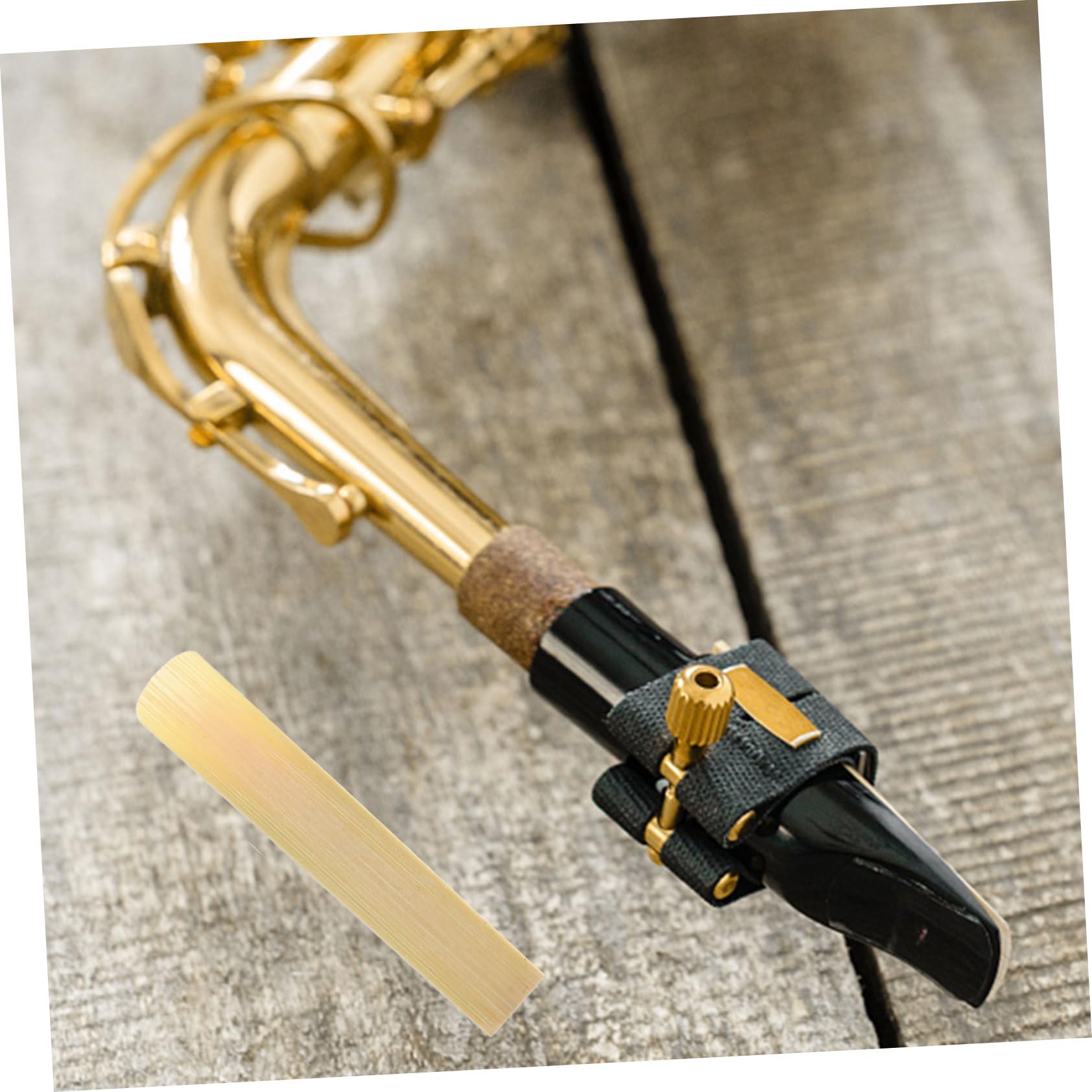 NULYLU 5sets Beginner Clarinet Reeds Compact Size Material for Woodwind Instruments 10pcs*5