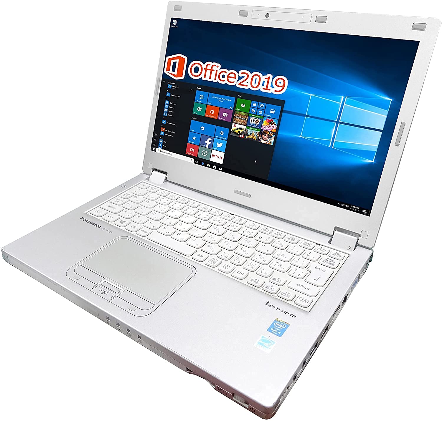 Panasonic - Let&#39;s note　CF-MX3(12.5)win10/i5/メモリ4G Amazon.co.jp: Webカメラ搭載【Windows 10搭載】Panasonic