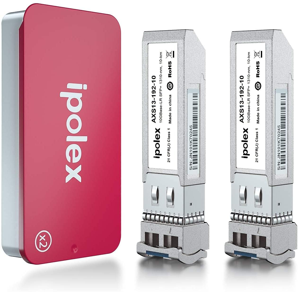 Amazon.co.jp: ipolex 2個入り 10GBase-LR SFP+モジュール デュアル LC