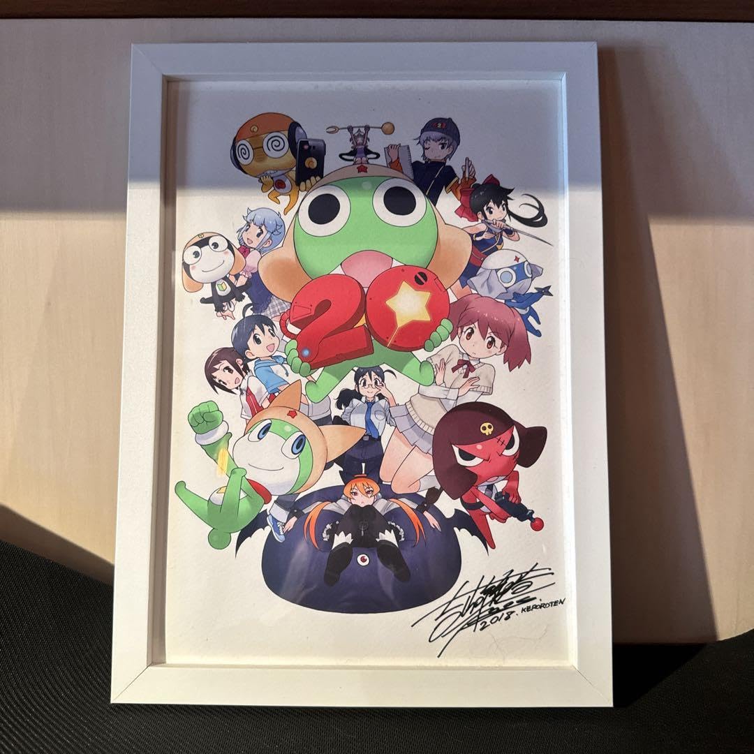 【直筆サイン入り】  ケロロ軍曹 生誕20周年記念 吉崎観音作品展図録 直筆サイン入り】 ケロロ軍曹 生誕20周年記念 吉崎観音作品展