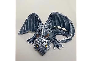 Squatting Dragon Sculpture: Sentinel of the Garden's Enchantment