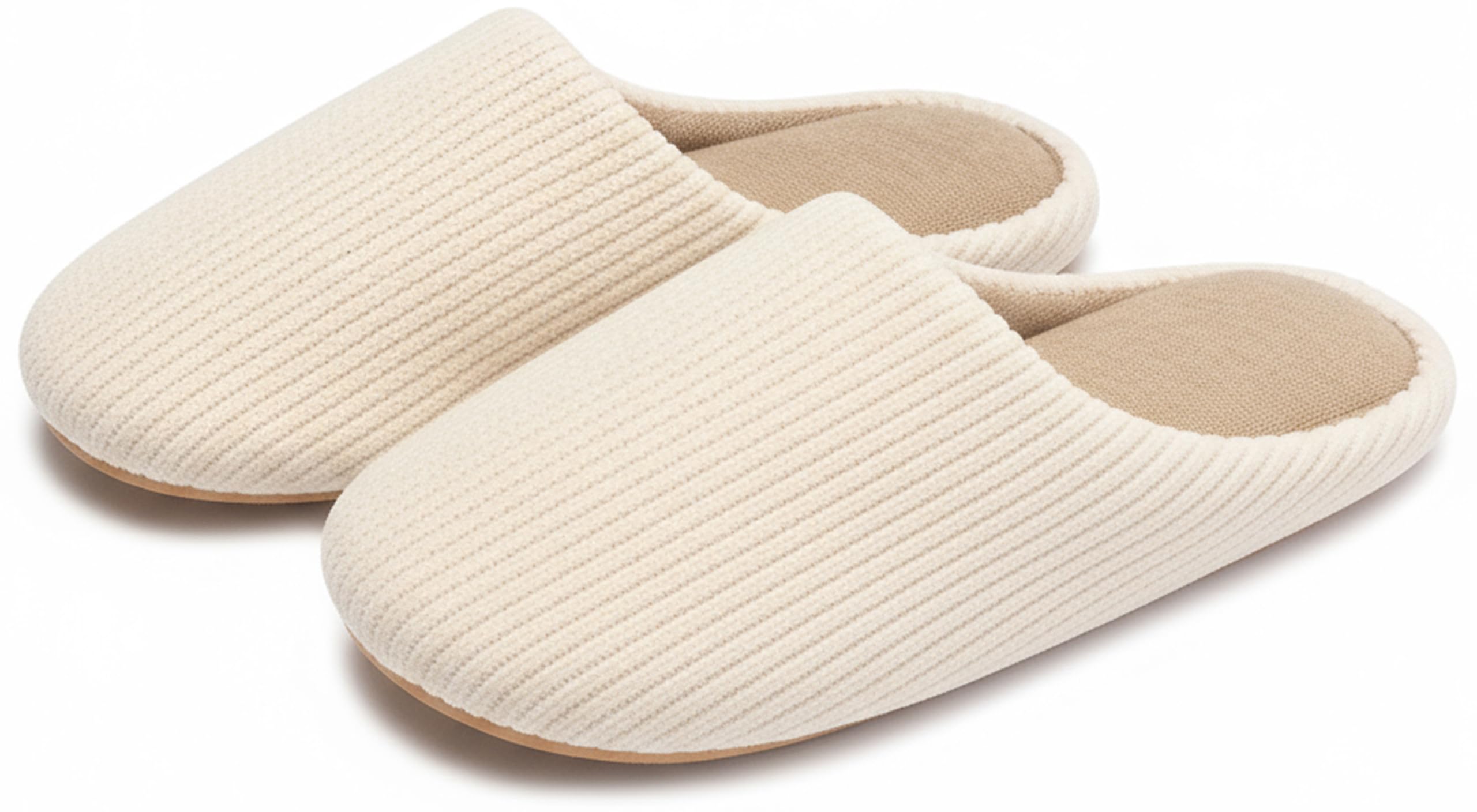 GIWONET Hausschuhe Damen & Herren - Leichte & Geräuschlose Pantoffeln, Rutschfest, Unisex Ideal für Winter & Sommer, Innenbereich, Größe 36-43 EU