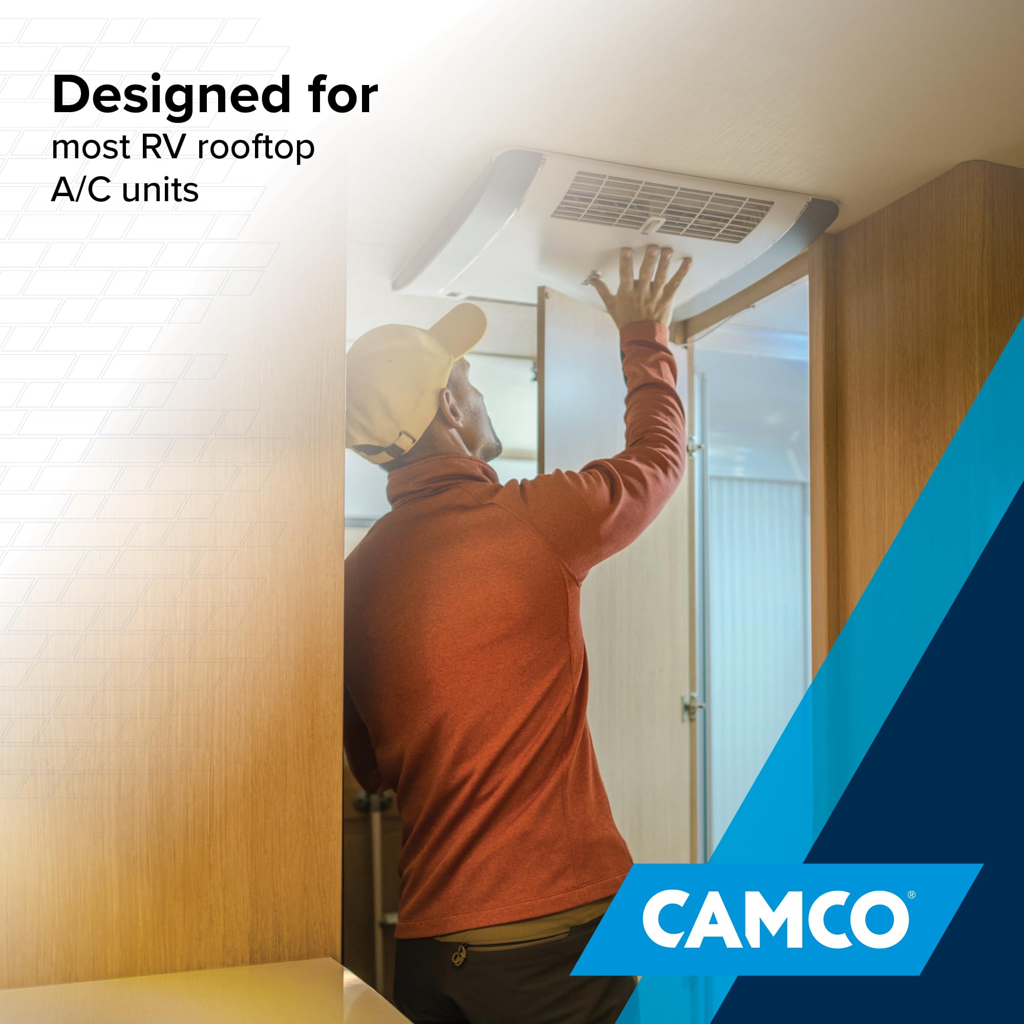Camco 14-Inch x 14-Inch Camper Roof A/C Gasket Kit — Amazon image 6